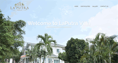 Desktop Screenshot of laputravilla.com